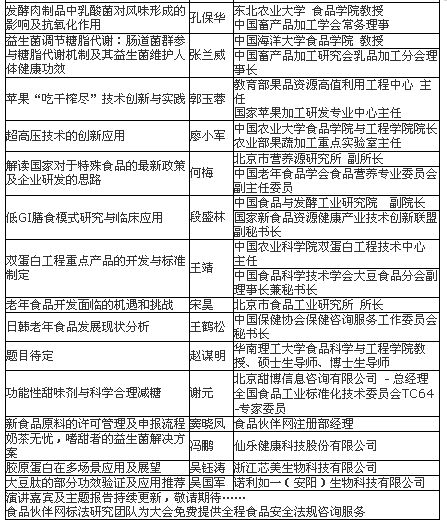 第三屆食品科技創(chuàng)新論壇 聚焦特殊食品分論壇，深化技術(shù)服務(wù)創(chuàng)新